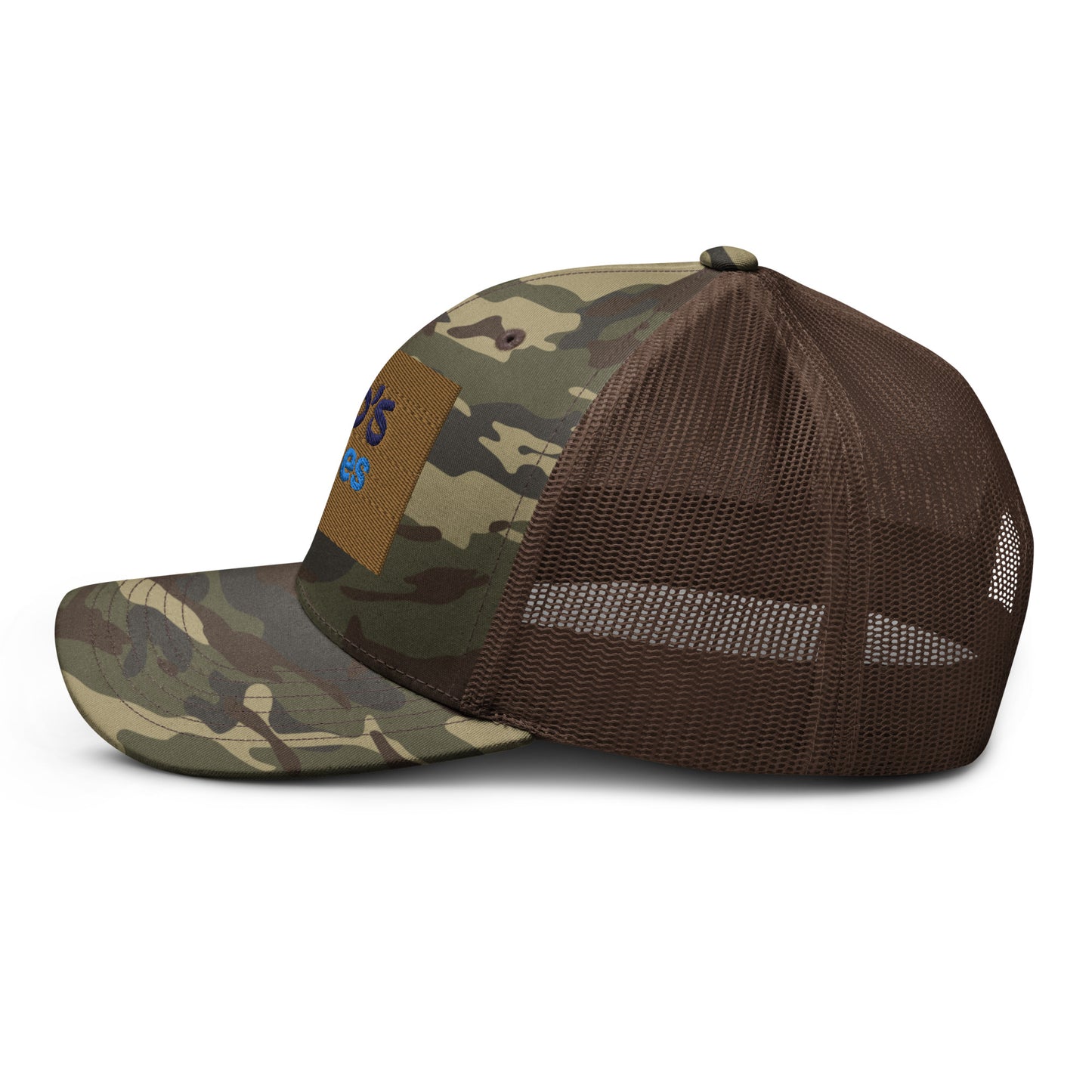 Camouflage trucker hat - Dad's Rules