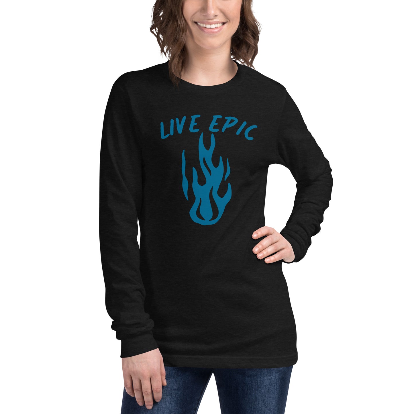 Unisex Long Sleeve Tee - Live Epic