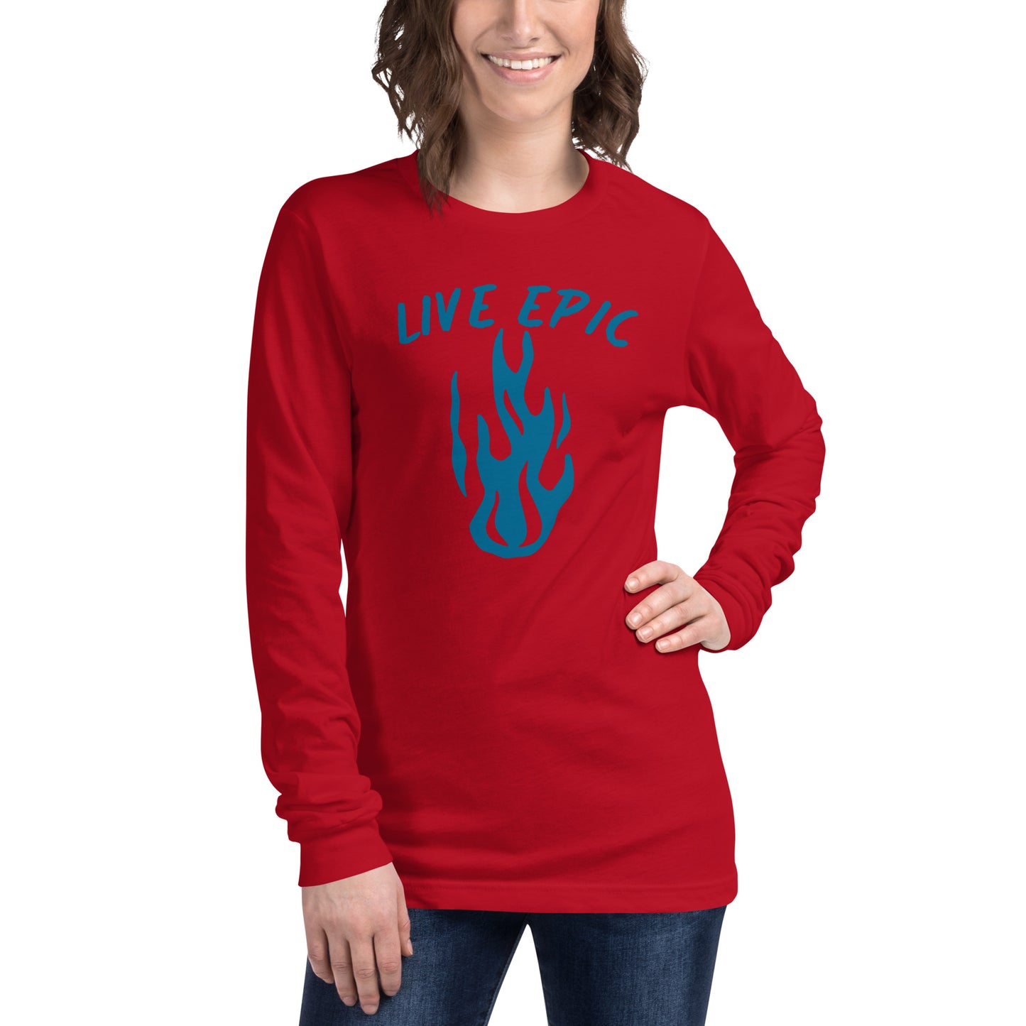 Unisex Long Sleeve Tee - Live Epic